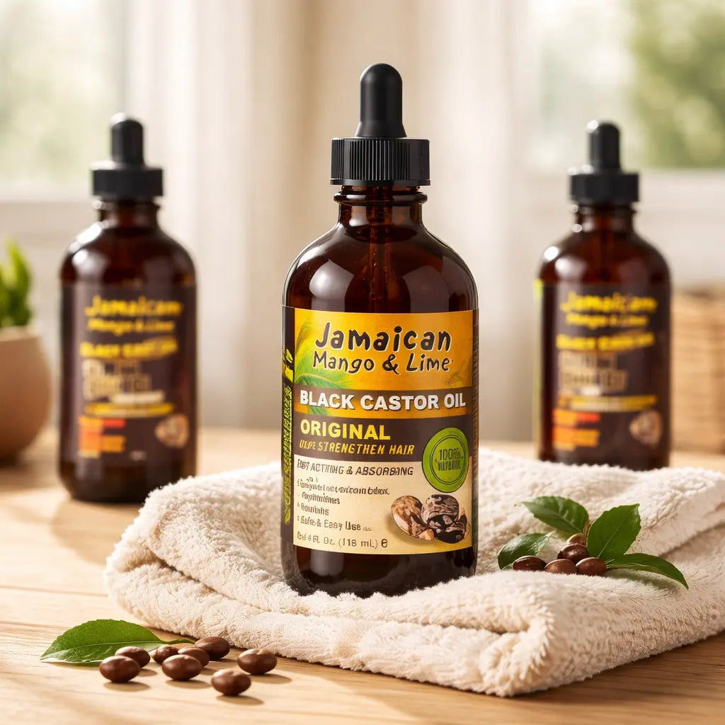 Jamaican Mango & Lime Black Castor Oil Original (4oz)