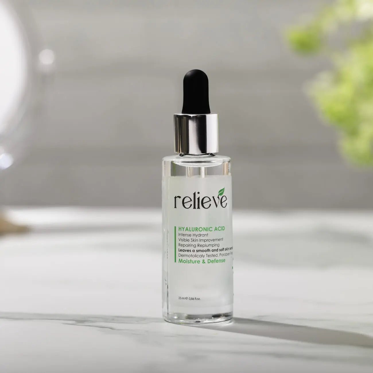Relieve Cosmetics Hyaluronic Acid Serum