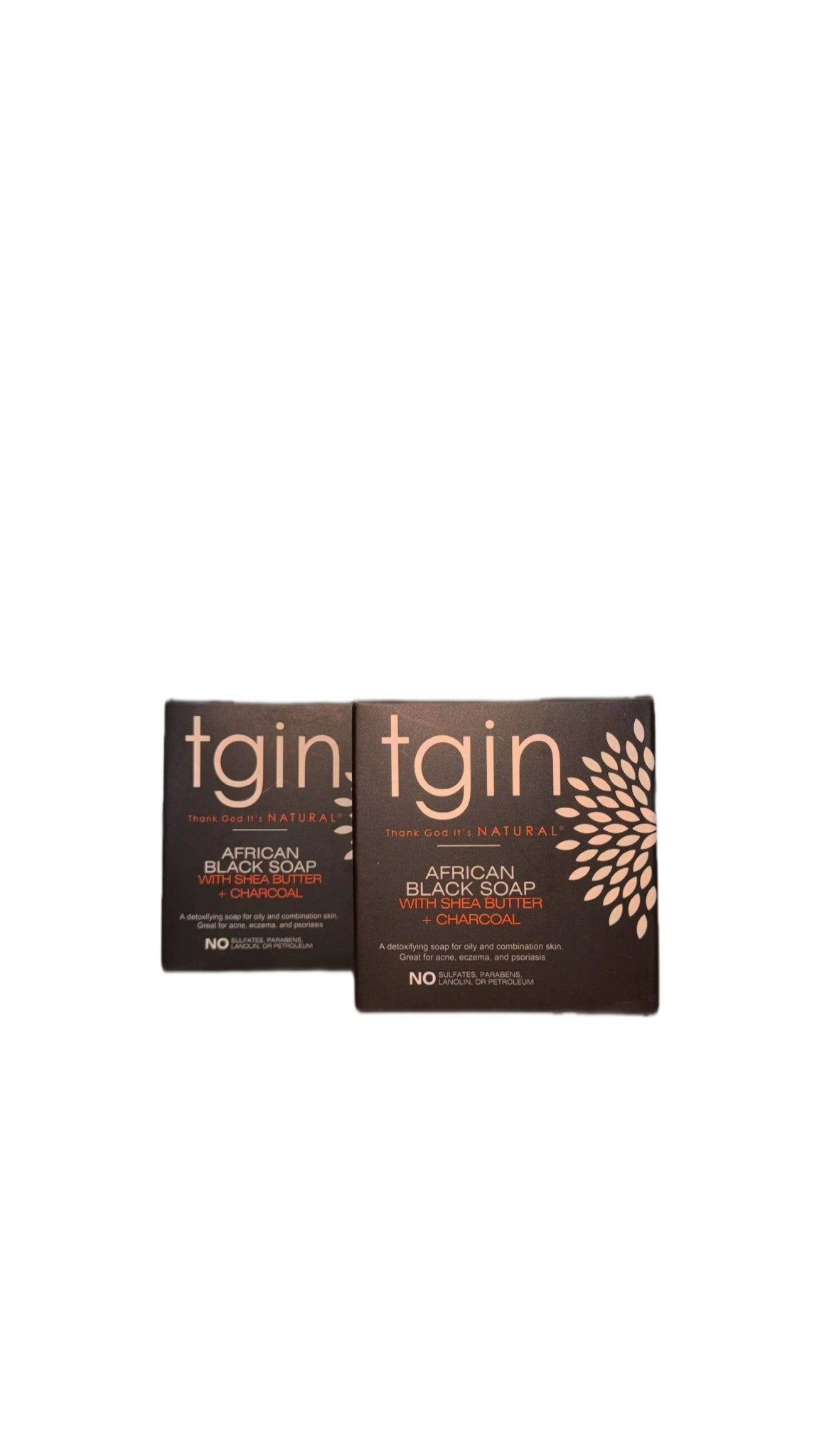 TGIN Natural Soap With Shea Butter + Charcoal